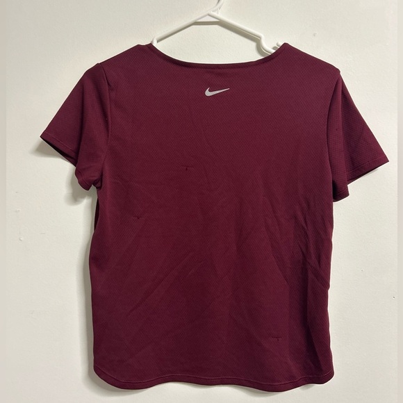 Nike Running Magenta Dri Fit T-Shirt - Picture 2 of 3